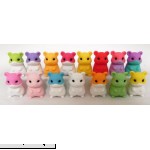 10 Pcs Hamsters Iwako Puzzle Eraser Vary Rare Limited Quantity  B00771RWXI